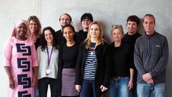 Das Team von Elena Levashina hat sich für den Kurs abgewechselt, um eine möglichst breite Ausbildung zu ermöglichen.