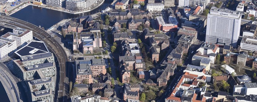 The Max Planck Institute for Infection Biology on the Mitte Campus of the Charité - Universitätsmedizin Berlin.